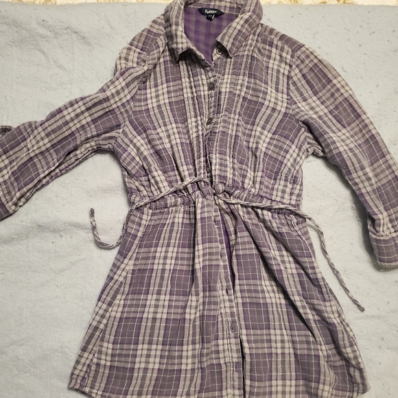 Reitmans plaid dress/shirt - Picture 1 of 4
